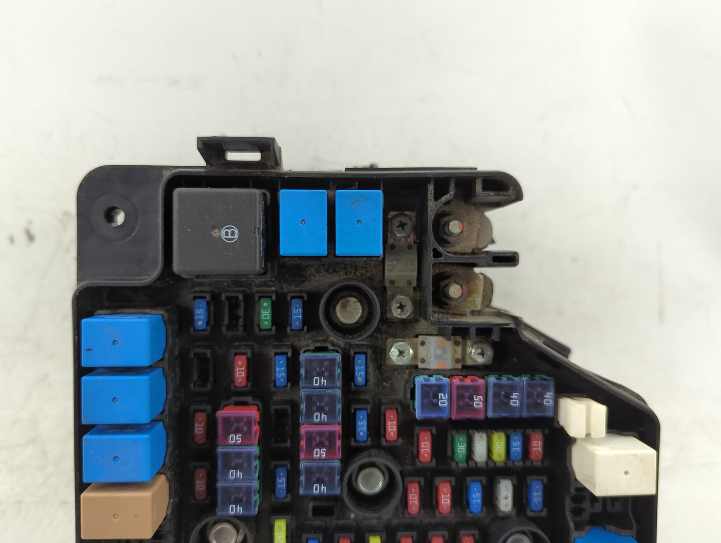 2010-2012 Hyundai Santa Fe Fusebox Fuse Box Panel Relay Module P/N:91115-2B050 91950-2B710 Fits Fits 2010 2011 2012 OEM Used