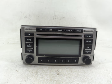 2012 Hyundai Santa Fe Radio AM FM Cd Player Receiver Replacement P/N:96190-0W500BS Fits OEM Used Auto Parts - Oemusedautopar