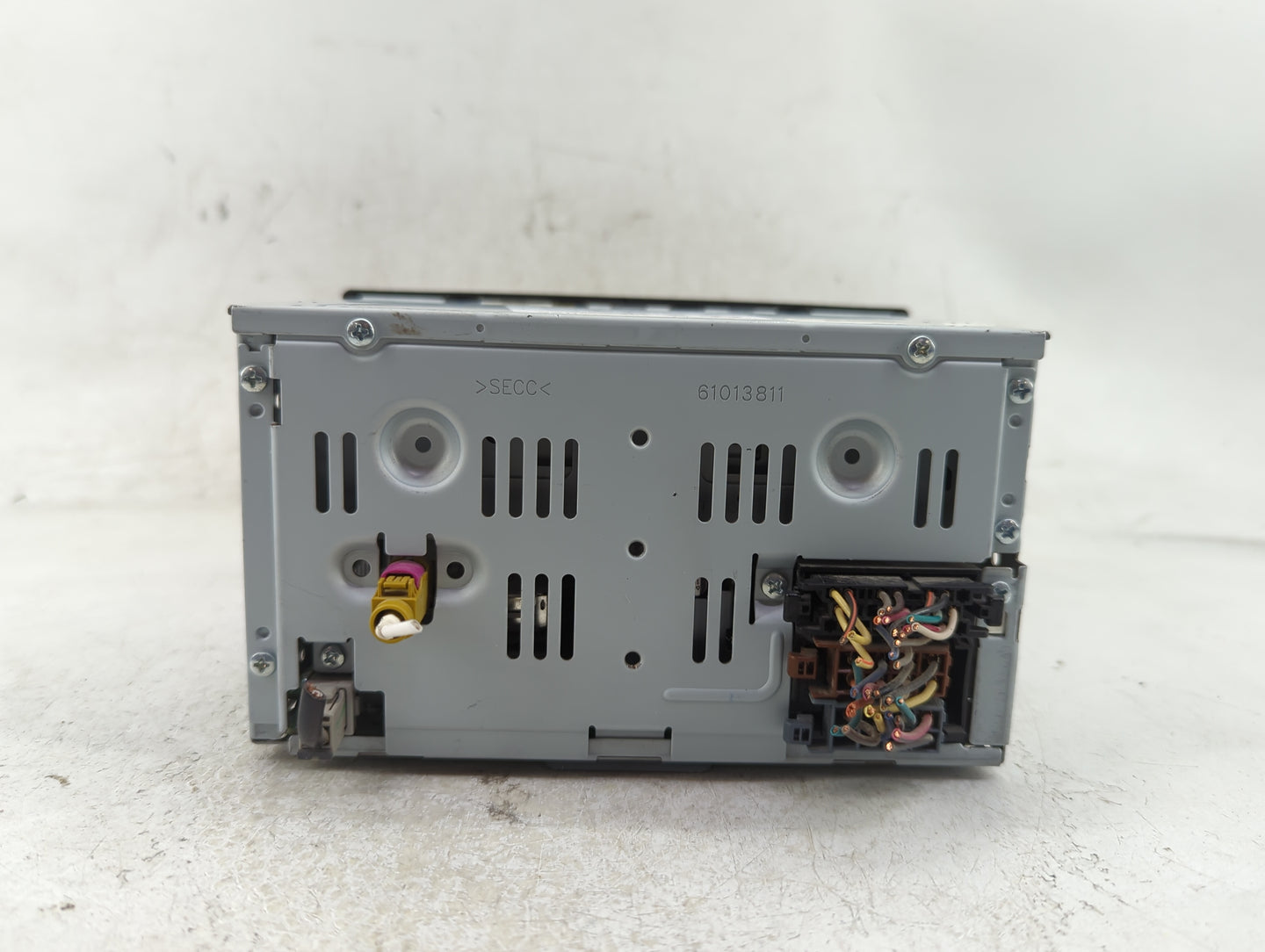 2012 Hyundai Santa Fe Radio AM FM Cd Player Receiver Replacement P/N:96190-0W500BS Fits OEM Used Auto Parts - Oemusedautopar