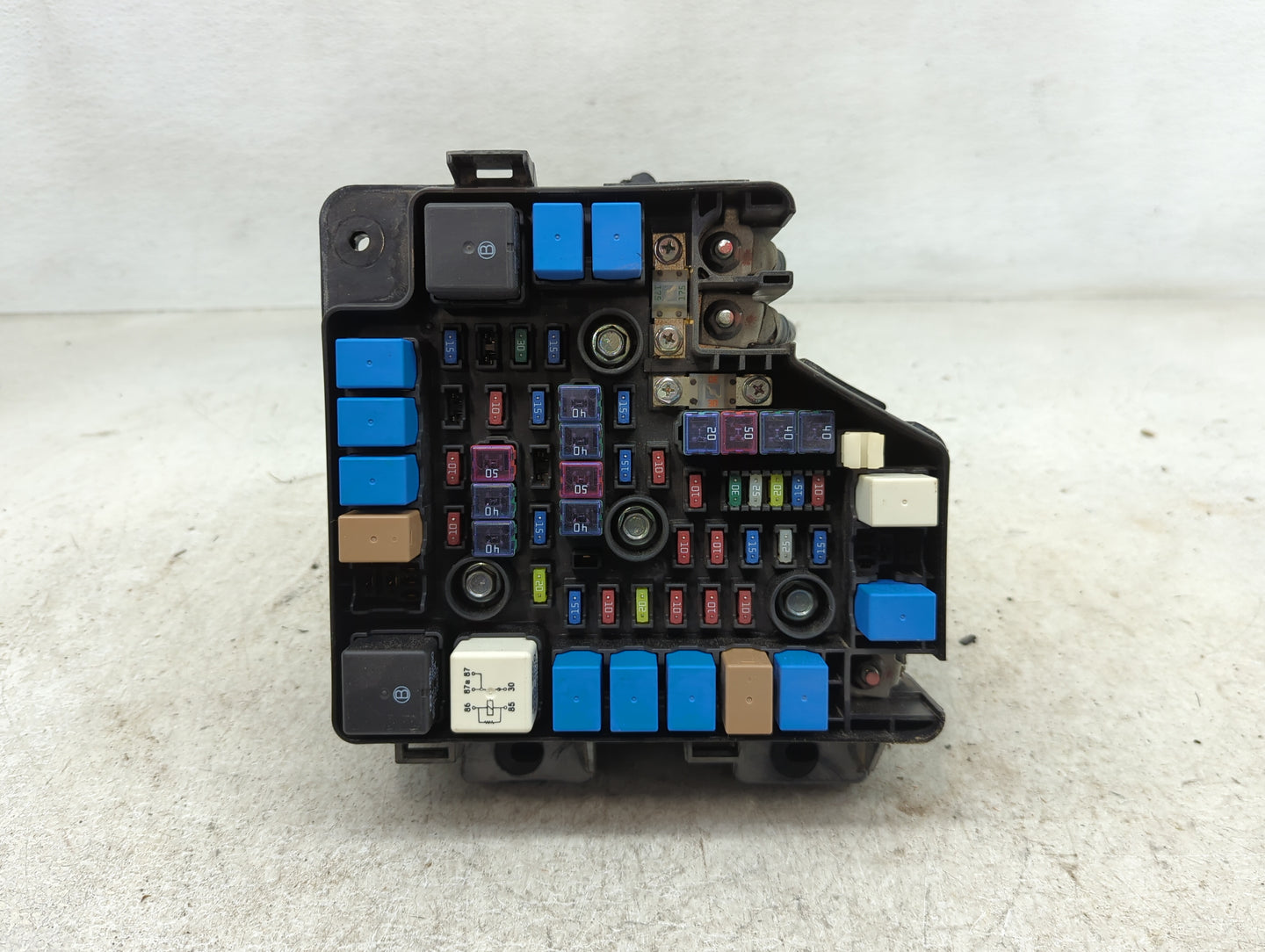 2010-2012 Hyundai Santa Fe Fusebox Fuse Box Panel Relay Module P/N:91406-0W030 Fits Fits 2010 2011 2012 OEM Used Auto Parts 