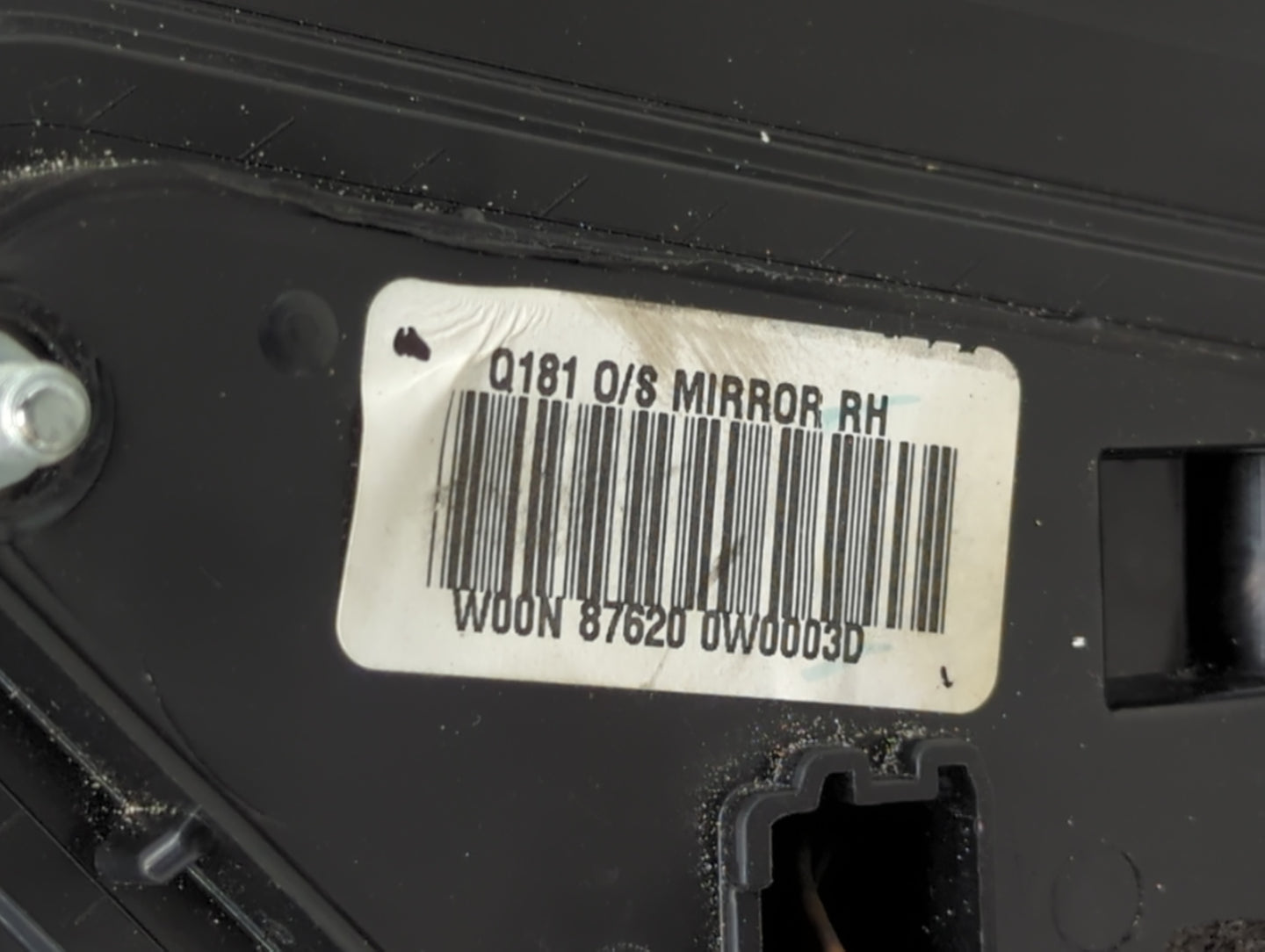2007-2012 Hyundai Santa Fe Passenger Side View Mirror - Right Door Mirror OEM Used - Oemusedautoparts1.com