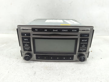 2010-2012 Hyundai Santa Fe Radio AM FM Cd Player Receiver Replacement P/N:96180-0W500BS Fits Fits 2010 2011 2012 OEM Used Au