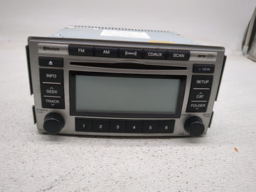 2010-2012 Hyundai Santa Fe Radio AM FM Cd Player Receiver Replacement P/N:96180-0W500BS Fits Fits 2010 2011 2012 OEM Used Au