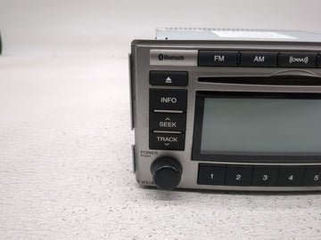 2010-2012 Hyundai Santa Fe Radio AM FM Cd Player Receiver Replacement P/N:96180-0W500BS Fits Fits 2010 2011 2012 OEM Used Auto Parts
