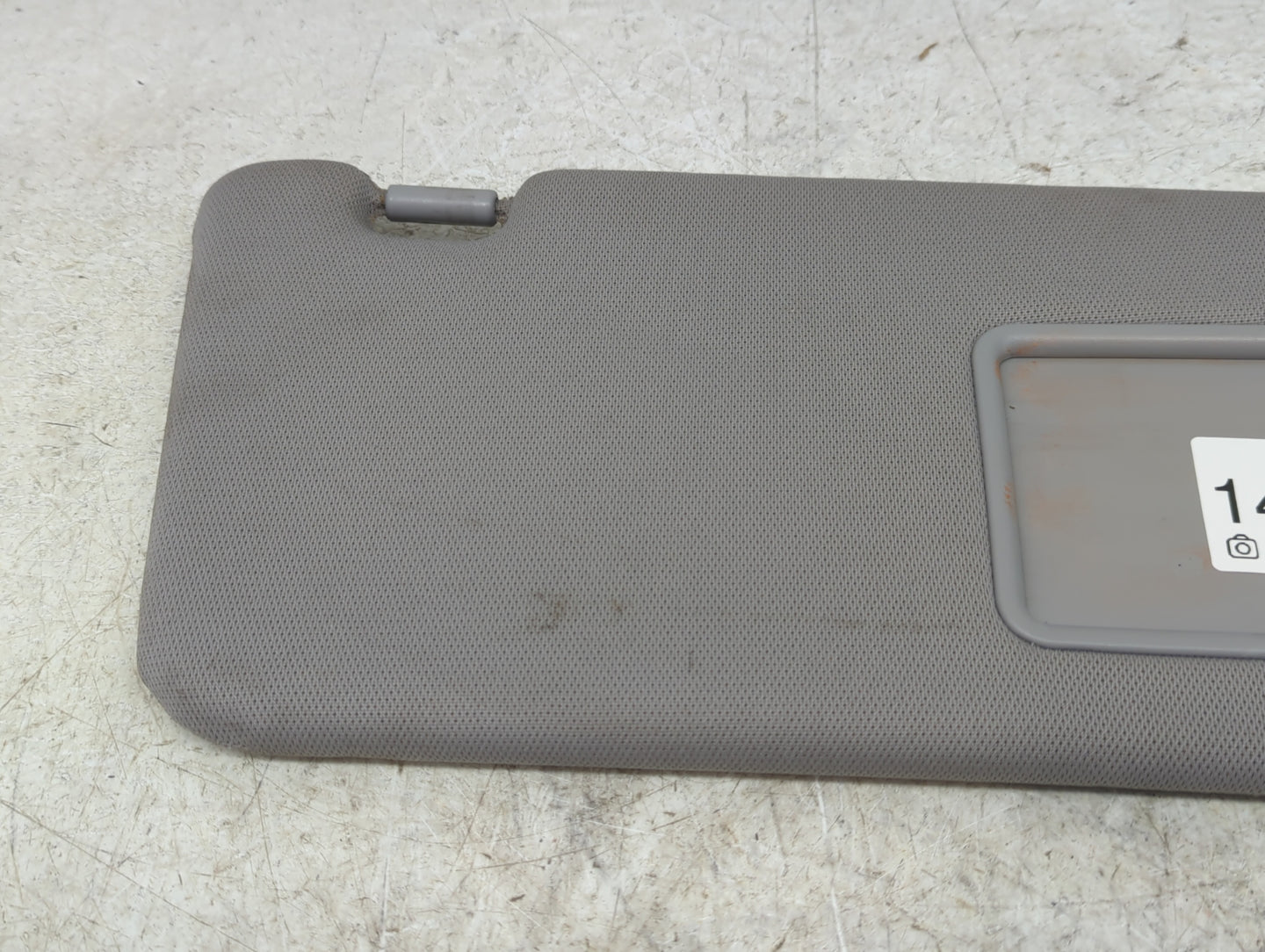 2010-2012 Hyundai Santa Fe Sun Visor Shade Replacement Passenger Right Mirror Fits Fits 2010 2011 2012 OEM Used Auto Parts -