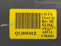 2010-2012 Hyundai Santa Fe Climate Control Module Temperature AC/Heater Replacement P/N:97250-2B Fits Fits 2010 2011 2012 OE
