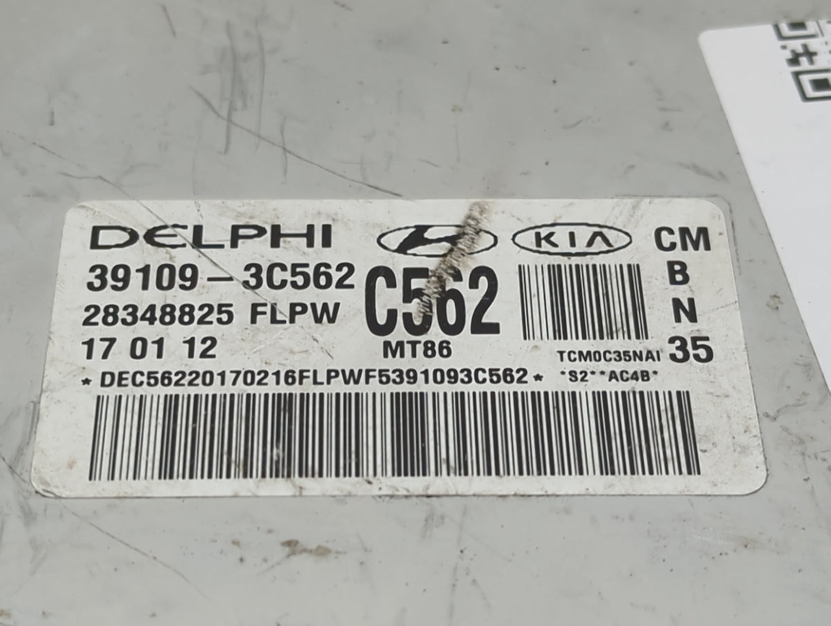 2010-2012 Hyundai Santa Fe PCM Engine Control Computer ECU ECM PCU OEM P/N:39109-3C562 28348825 Fits 2010 2011 2012 OEM Used