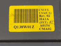 2010-2012 Hyundai Santa Fe Climate Control Module Temperature AC/Heater Replacement P/N:Q138W01Z Fits Fits 2010 2011 2012 OE