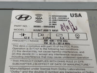 2010-2012 Hyundai Santa Fe Radio AM FM Cd Player Receiver Replacement P/N:965600W020BS 96560-0W020BS Fits Fits 2010 2011 201