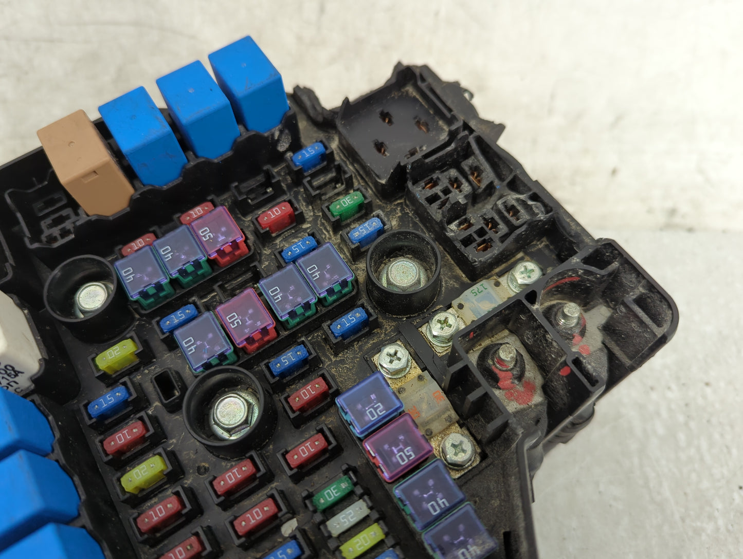 2010-2012 Hyundai Santa Fe Fusebox Fuse Box Panel Relay Module P/N:95224-29850 Fits Fits 2010 2011 2012 OEM Used Auto Parts 