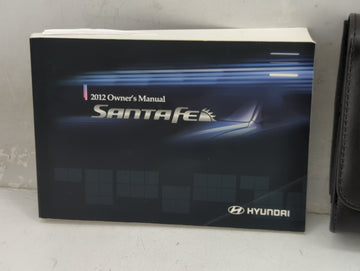 2012 Hyundai Santa Fe Owners Manual Book Guide P/N:A2BO-EU23B OEM Used Auto Parts