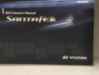 2012 Hyundai Santa Fe Owners Manual Book Guide P/N:A2BO-EU23B OEM Used Auto Parts - Oemusedautoparts1.com
