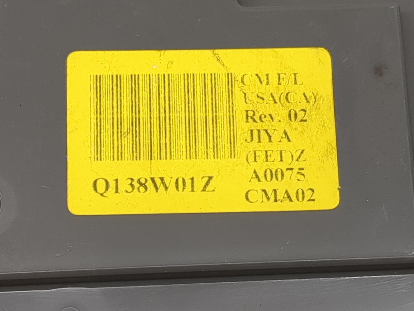 2010-2012 Hyundai Santa Fe Climate Control Module Temperature AC/Heater Replacement P/N:Q138W01Z Fits Fits 2010 2011 2012 OE