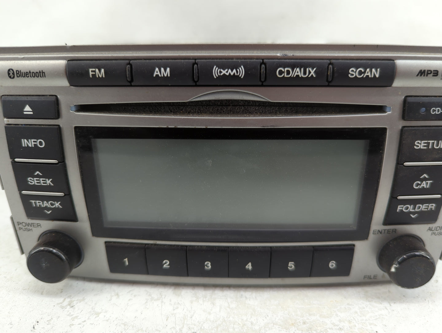 2010-2012 Hyundai Santa Fe Radio AM FM Cd Player Receiver Replacement P/N:96180-0W500BS PA910CMLXM GS Fits Fits 2010 2011 20