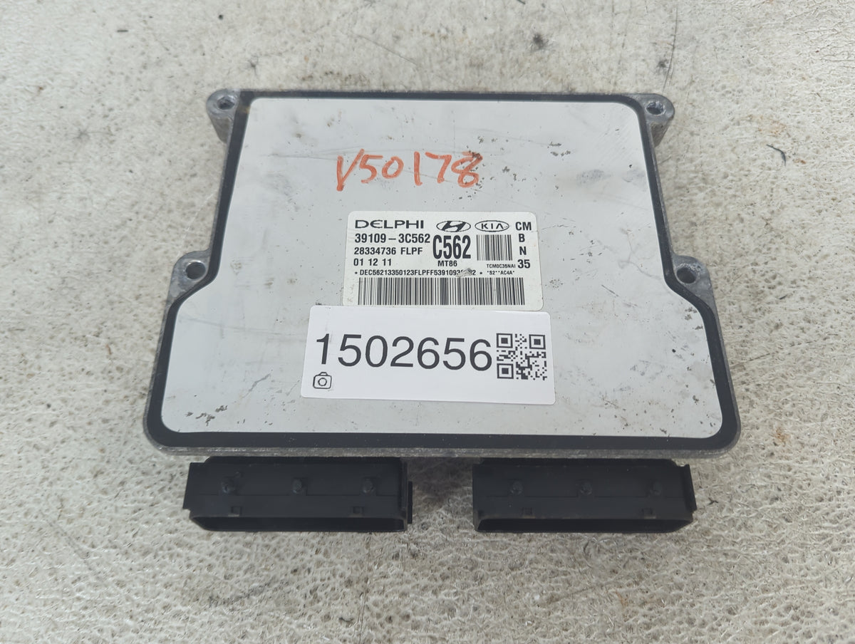 2010-2012 Hyundai Santa Fe PCM Engine Control Computer ECU ECM PCU OEM P/N:39109-3C562 28334736 Fits Fits 2010 2011 2012 OEM