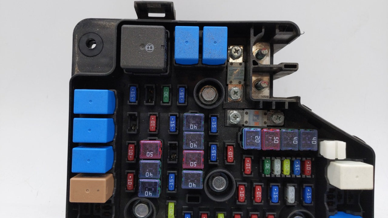 2010-2012 Hyundai Santa Fe Fusebox Fuse Box Panel Relay Module P/N:91115-2B050 91950-2B710 Fits Fits 2010 2011 2012 OEM Used