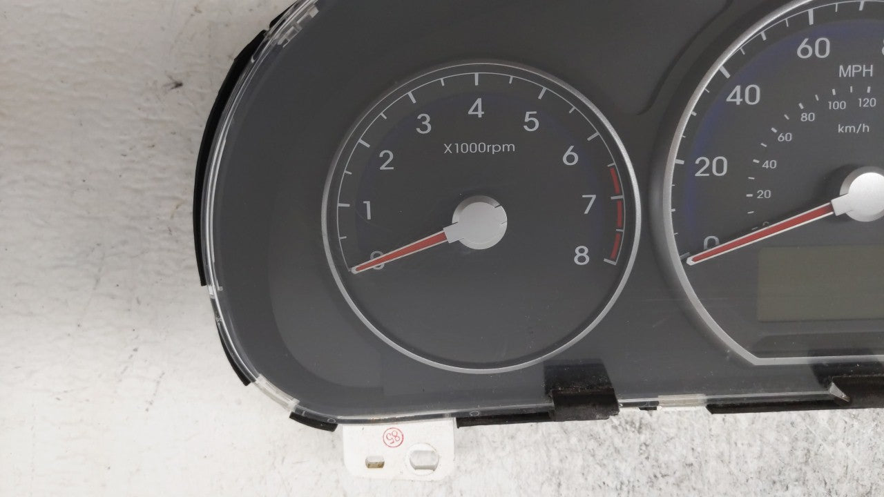 2010-2012 Hyundai Santa Fe Instrument Cluster Speedometer Gauges P/N:94011-0W031 94011-0W030 Miles: Fits Fits 2010 2011 2012