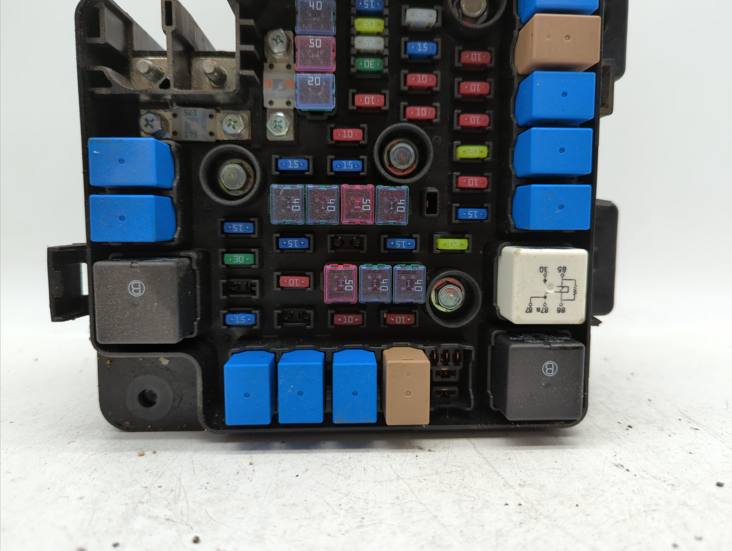 2010-2012 Hyundai Santa Fe Fusebox Fuse Box Panel Relay Module P/N:91115-2B050 91950-2B710 Fits Fits 2010 2011 2012 OEM Used