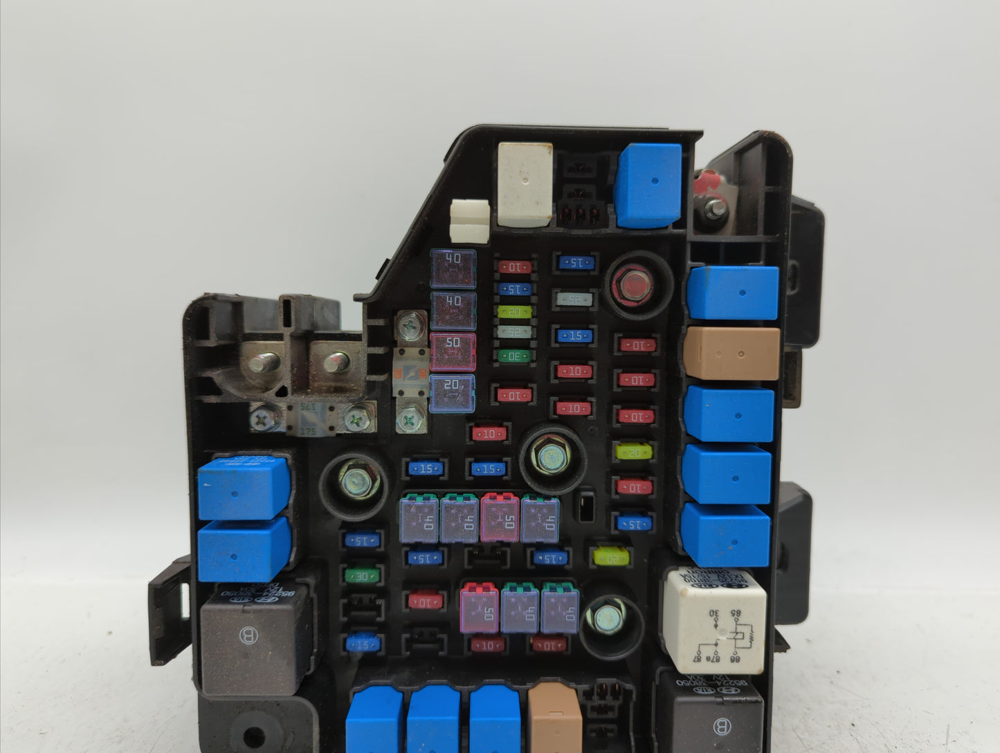 2010-2012 Hyundai Santa Fe Fusebox Fuse Box Panel Relay Module P/N:91115-2B050 91950-2B710 Fits Fits 2010 2011 2012 OEM Used