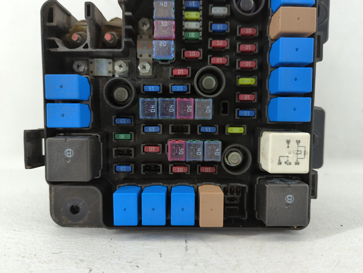 2010-2012 Hyundai Santa Fe Fusebox Fuse Box Panel Relay Module P/N:91115-2B050 Fits Fits 2010 2011 2012 OEM Used Auto Parts 