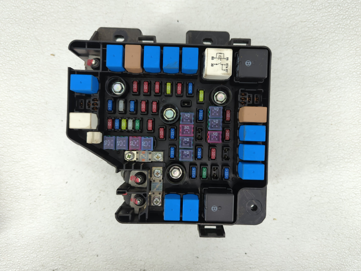 2010-2012 Hyundai Santa Fe Fusebox Fuse Box Panel Relay Module P/N:91115-2B050 Fits Fits 2010 2011 2012 OEM Used Auto Parts 