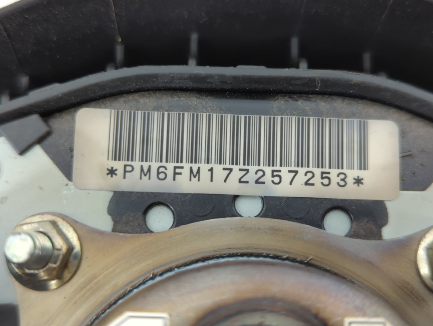 2010-2012 Hyundai Santa Fe Air Bag Driver Left Steering Wheel Mounted P/N:0589-P1-000299 Fits Fits 2010 2011 2012 OEM Used A