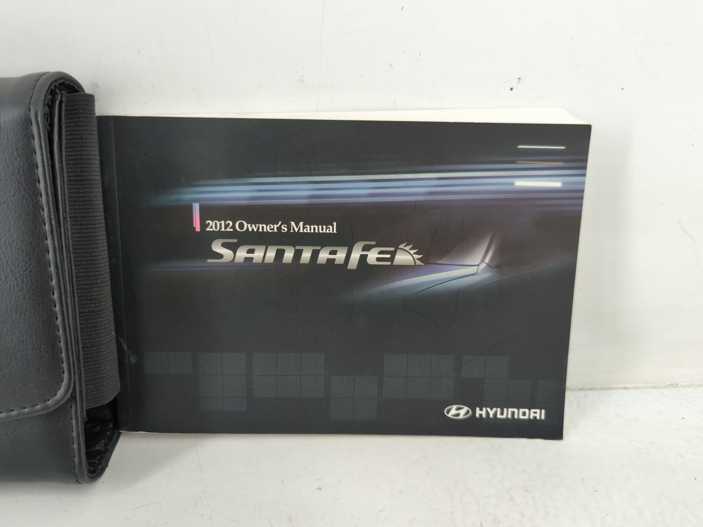 2012 Hyundai Santa Fe Owners Manual Book Guide P/N:A2BO-EU17A OEM Used Auto Parts - Oemusedautoparts1.com