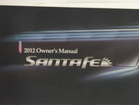 2012 Hyundai Santa Fe Owners Manual Book Guide P/N:A2BO-EU17A OEM Used Auto Parts - Oemusedautoparts1.com