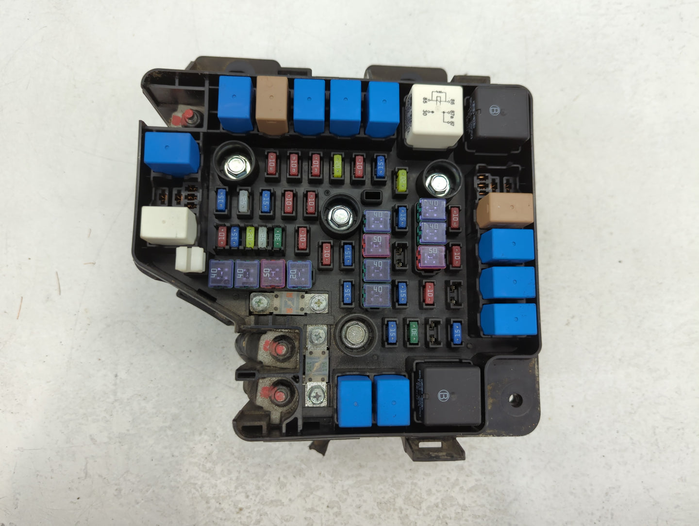 2010-2012 Hyundai Santa Fe Fusebox Fuse Box Panel Relay Module P/N:1950-2B710 Fits Fits 2010 2011 2012 OEM Used Auto Parts -