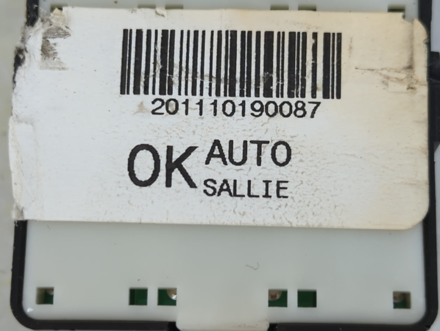 2011-2015 Hyundai Sonata Master Power Window Switch Replacement Driver Side Left Fits Fits 2011 2012 2013 2014 2015 OEM Used