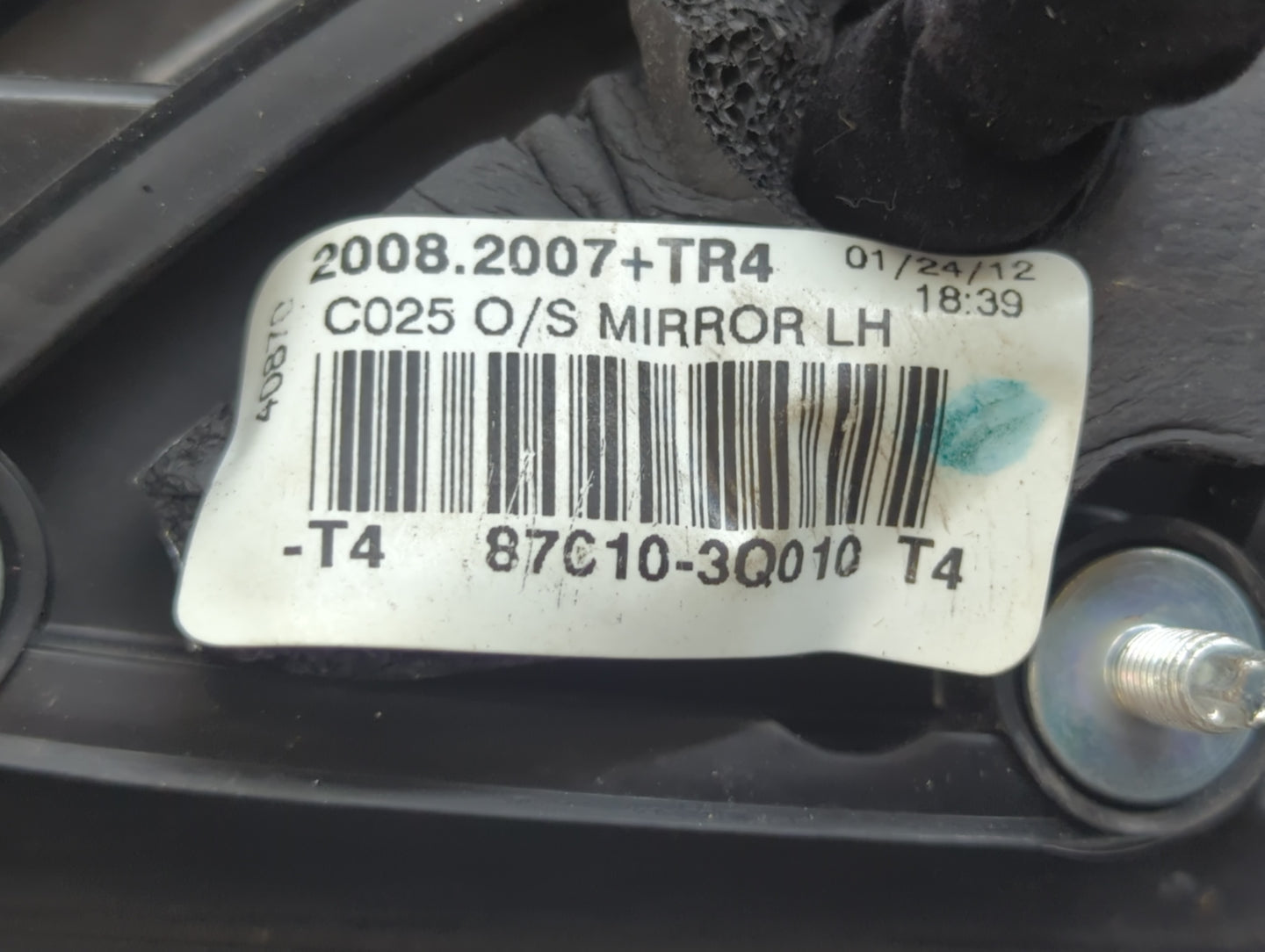 2011-2014 Hyundai Sonata Side Mirror Replacement Driver Left View Door Mirror P/N:87C10-3Q010 T4 Fits Fits 2011 2012 2013 20