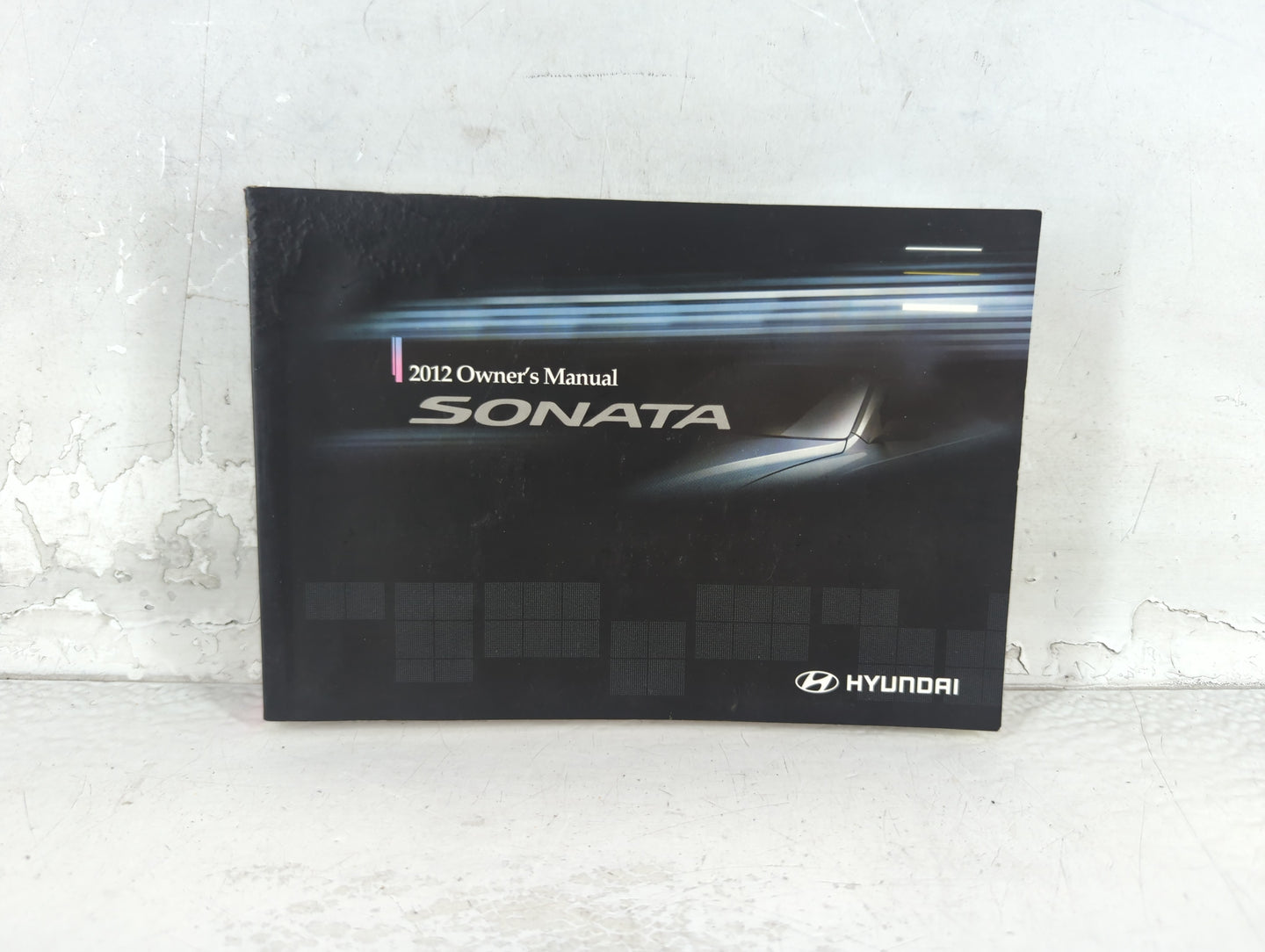 2012 Hyundai Sonata Owners Manual Book Guide P/N:A3SO-EU1DC OEM Used Auto Parts - Oemusedautoparts1.com