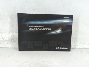 2012 Hyundai Sonata Owners Manual Book Guide P/N:A3SO-EU1DC OEM Used Auto Parts - Oemusedautoparts1.com