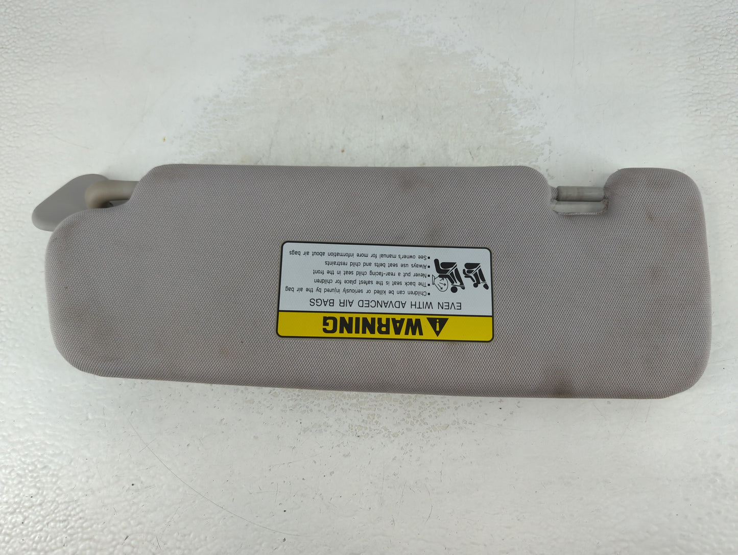 2012-2014 Hyundai Sonata Sun Visor Shade Replacement Passenger Right Mirror Fits Fits 2012 2013 2014 OEM Used Auto Parts - O