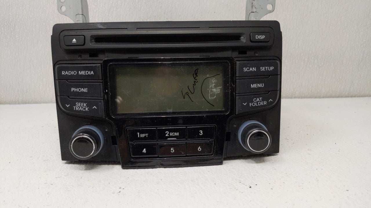 2012-2015 Hyundai Sonata Am Fm Cd Player Radio Receiver - Oemusedautoparts1.com