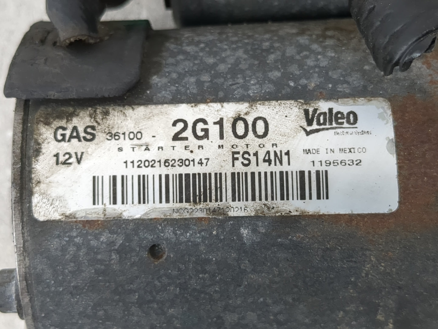 2008-2014 Hyundai Sonata Car Starter Motor Solenoid OEM P/N:36100-2G100 Fits Fits 2008 2009 2010 2011 2012 2013 2014 OEM Use