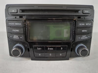 2012-2014 Hyundai Sonata Radio AM FM Cd Player Receiver Replacement P/N:96180-3Q600 Fits Fits 2012 2013 2014 OEM Used Auto P