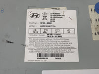 2012-2014 Hyundai Sonata Radio AM FM Cd Player Receiver Replacement P/N:96180-3Q600 Fits Fits 2012 2013 2014 OEM Used Auto P