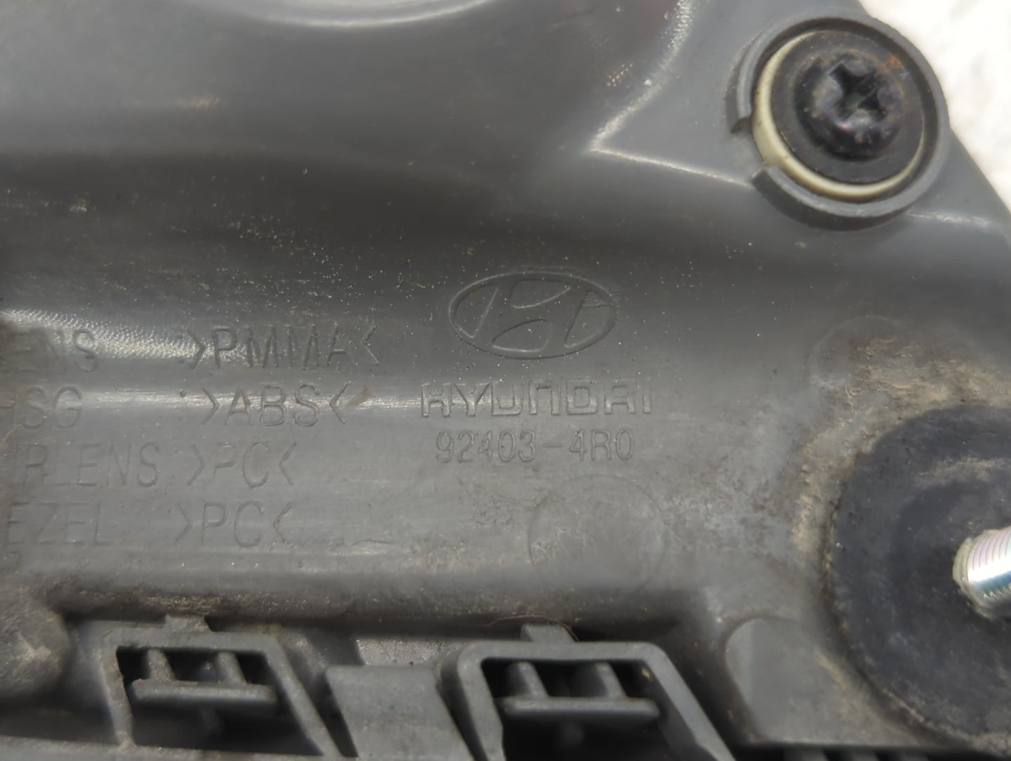 2011-2015 Hyundai Sonata Tail Light Assembly Driver Left OEM P/N:92403-4R0 Fits Fits 2011 2012 2013 2014 2015 OEM Used Auto 