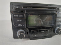 2012-2015 Hyundai Sonata Radio AM FM Cd Player Receiver Replacement P/N:96180-3Q6004X Fits Fits 2012 2013 2014 2015 OEM Used