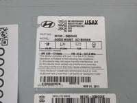 2012-2015 Hyundai Sonata Radio AM FM Cd Player Receiver Replacement P/N:96180-3Q6004X Fits Fits 2012 2013 2014 2015 OEM Used