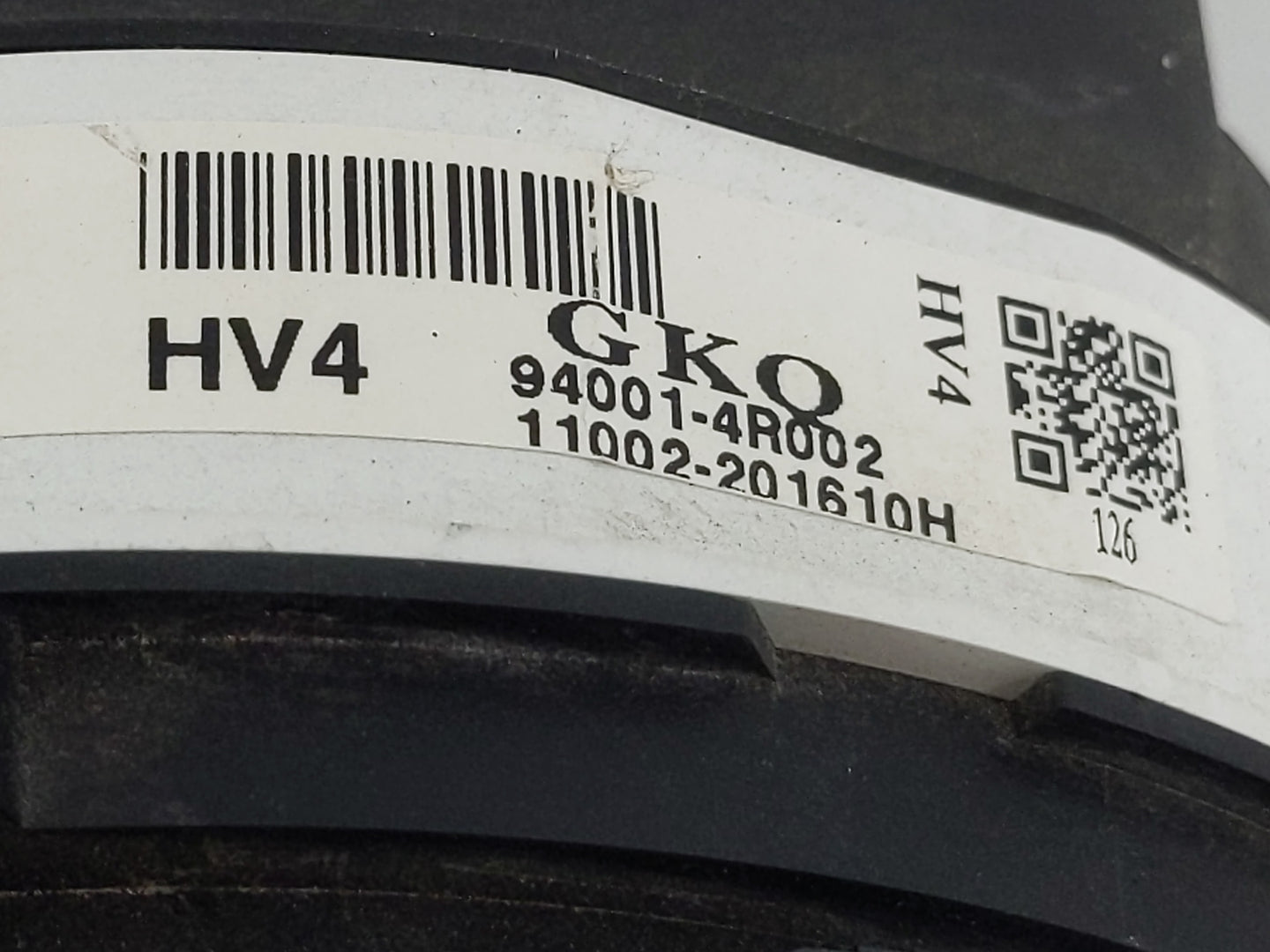 2011-2012 Hyundai Sonata Instrument Cluster Speedometer Gauges P/N:94001-4R002 Fits Fits 2011 2012 OEM Used Auto Parts - Oem