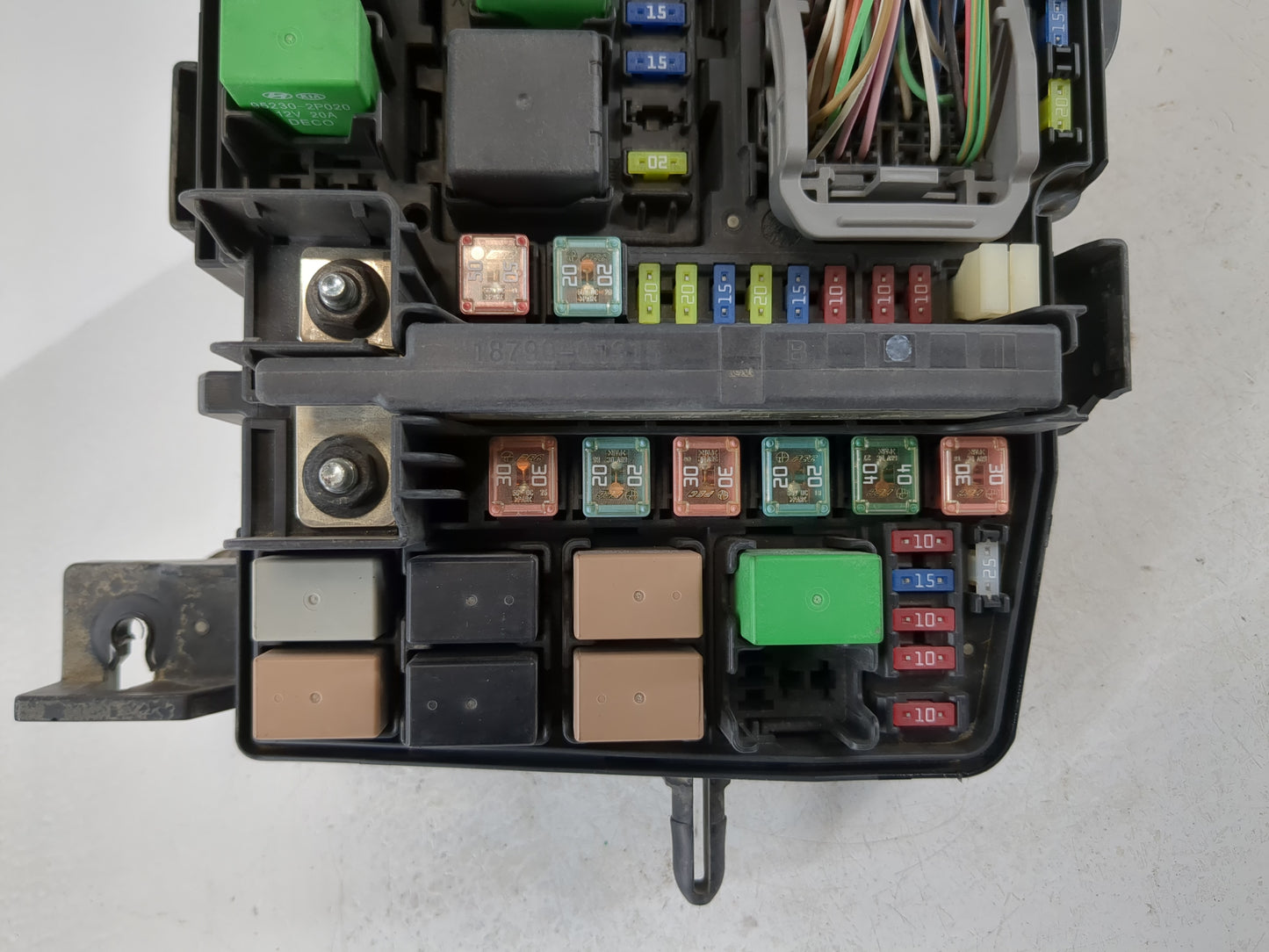 2011-2012 Hyundai Sonata Fusebox Fuse Box Panel Relay Module P/N:91200-4R014 Fits Fits 2011 2012 OEM Used Auto Parts - Oemus