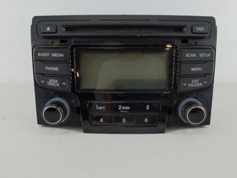 compare product 2012-2015 Hyundai Sonata Radio AM FM Cd Player Receiver Replacement P/N:36180-3Q600 96180-3Q6004X Fits Fits 2012 2013 2014 2015 OEM Used Auto Parts