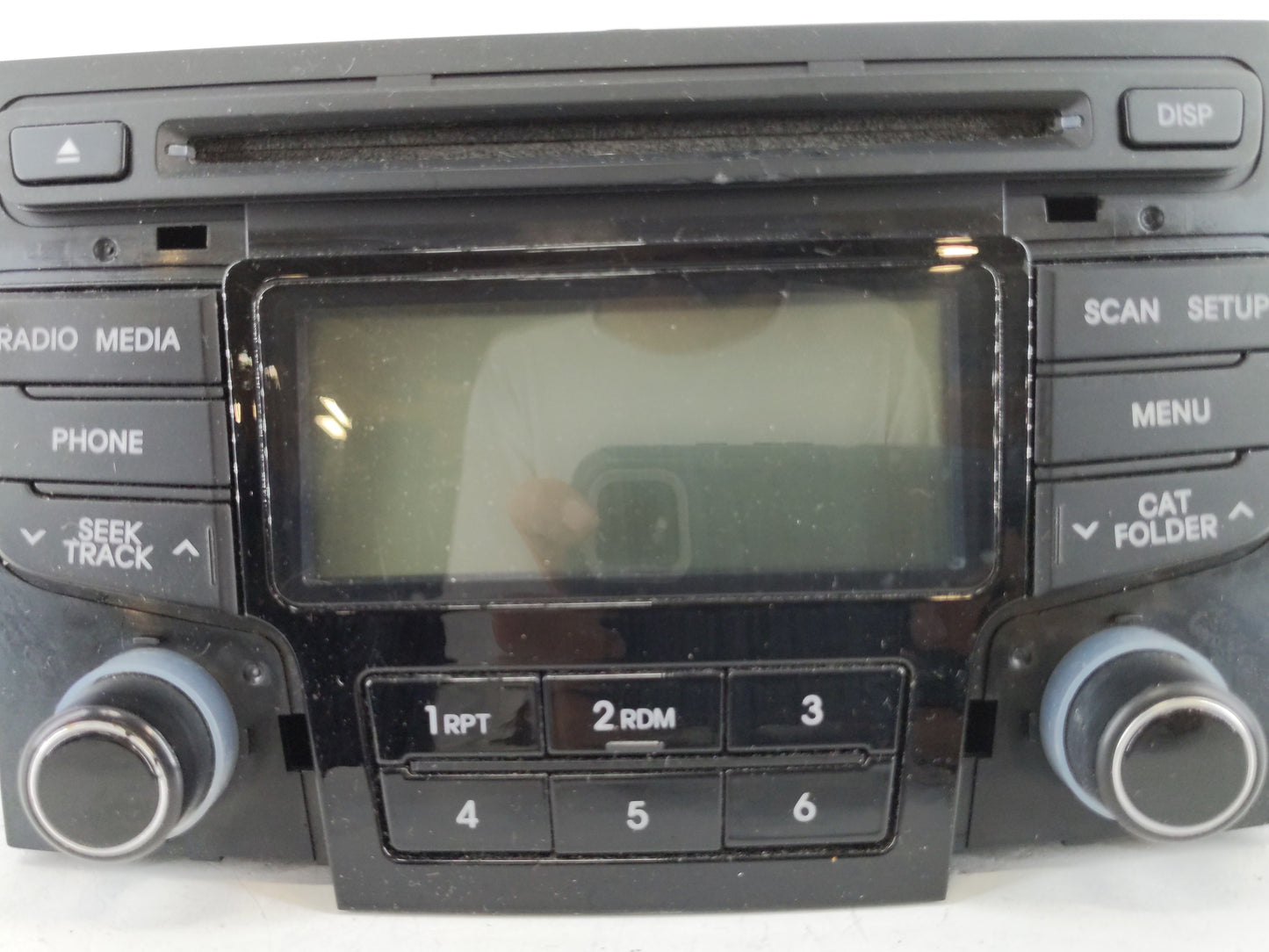 2012-2015 Hyundai Sonata Radio AM FM Cd Player Receiver Replacement P/N:36180-3Q600 96180-3Q6004X Fits Fits 2012 2013 2014 2