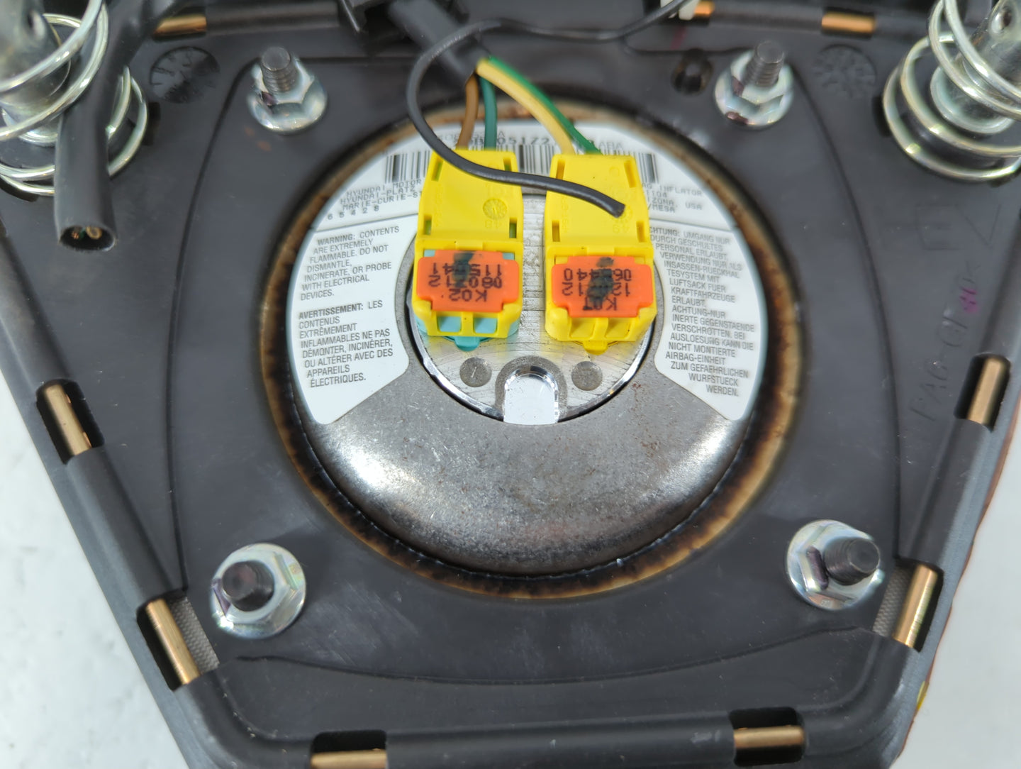2011-2015 Hyundai Sonata Air Bag Passenger Right Dashboard OEM P/N:569004R100RY Fits Fits 2011 2012 2013 2014 2015 OEM Used 