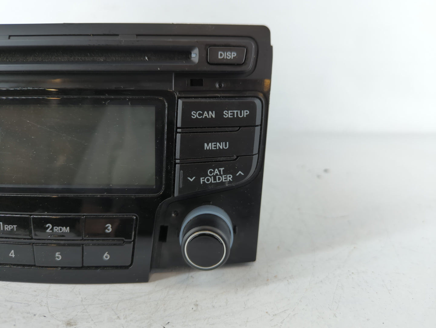 2012 Hyundai Sonata Radio AM FM Cd Player Receiver Replacement P/N:96180-3Q700 Fits OEM Used Auto Parts - Oemusedautoparts1.