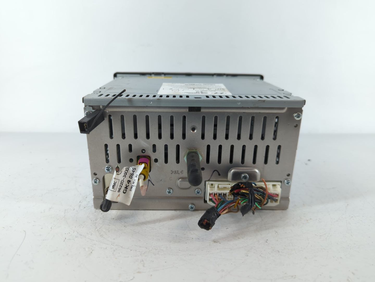 2012 Hyundai Sonata Radio AM FM Cd Player Receiver Replacement P/N:96180-3Q700 Fits OEM Used Auto Parts - Oemusedautoparts1.