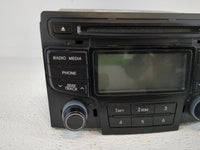 2012-2015 Hyundai Sonata Radio AM FM Cd Player Receiver Replacement P/N:96180-3Q600 Fits Fits 2012 2013 2014 2015 OEM Used A