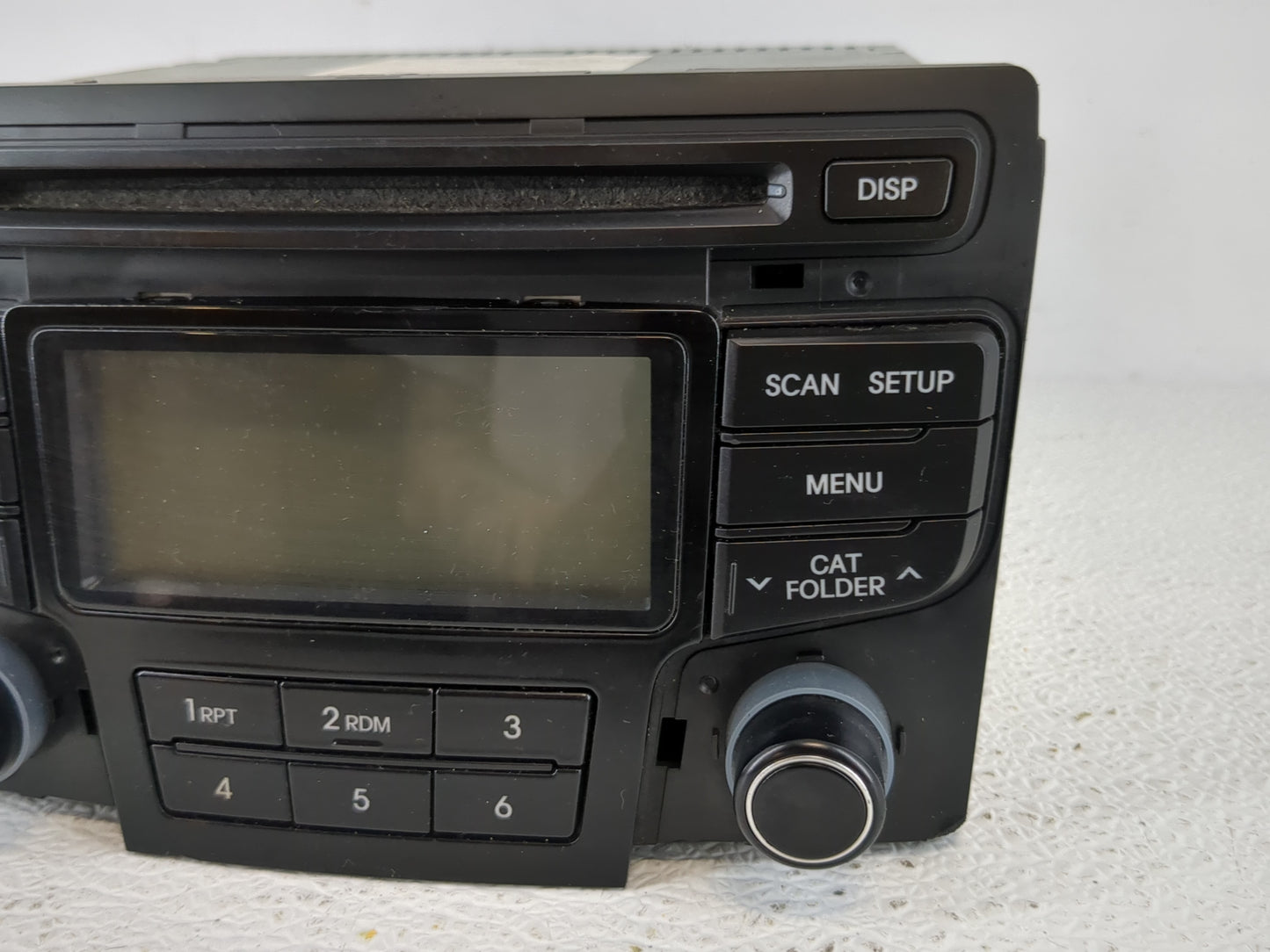 2012-2015 Hyundai Sonata Radio AM FM Cd Player Receiver Replacement P/N:96180-3Q600 Fits Fits 2012 2013 2014 2015 OEM Used A